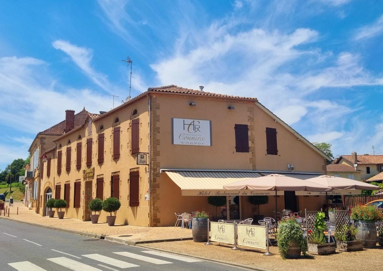 Hotel Restaurant Du Commerce Estang Exterior foto